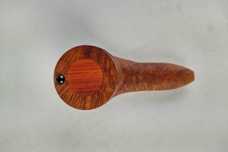 Briarwood Trail Pipe with Padauk Inlayed Cap