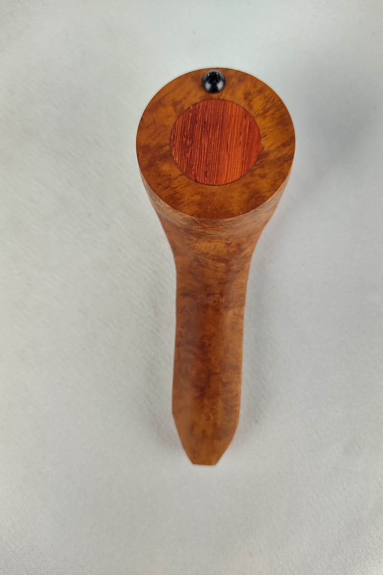Briarwood Trail Pipe with Padauk Inlayed Cap