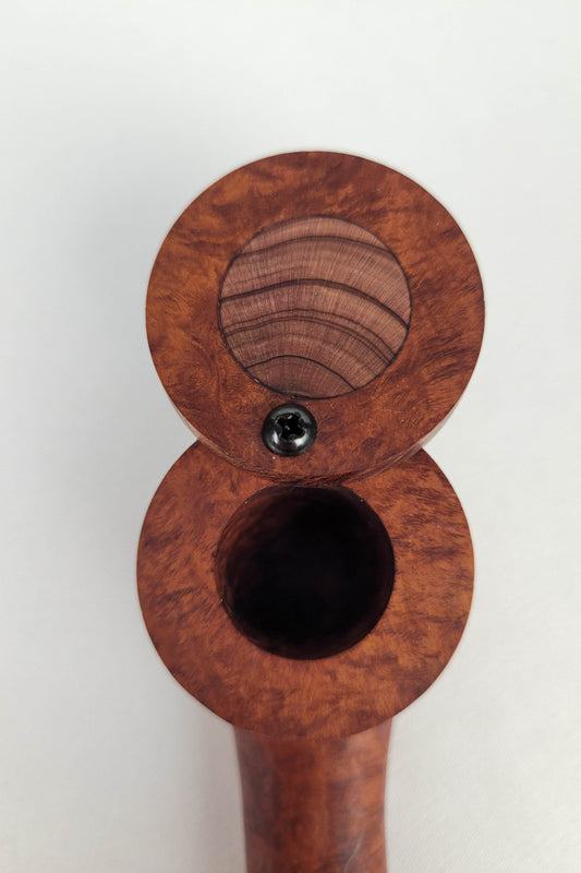 Briarwood Trail Pipe with Aromatic Red Cedar Inlayed Cap