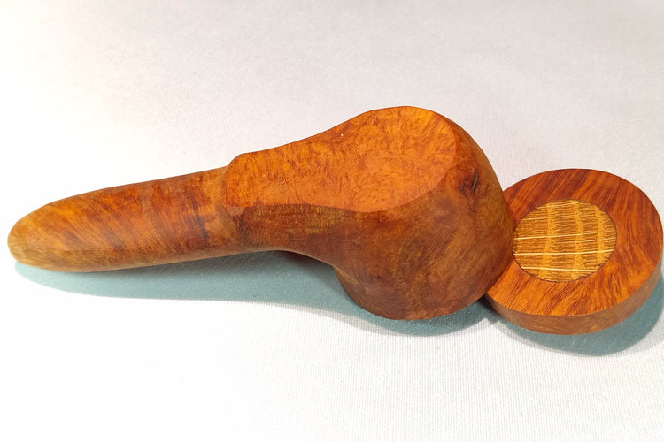 Briarwood Trail Pipe with Beechwood Inlayed Cap